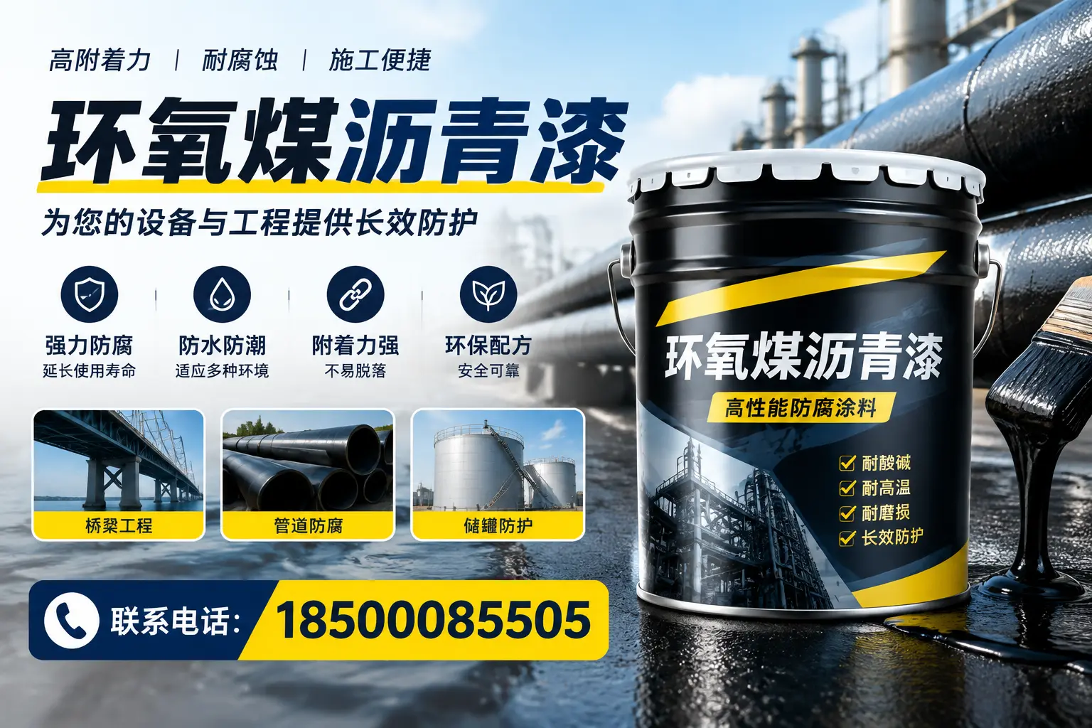环氧煤沥青漆与其他涂料的对比分析，助力咸阳企业决策