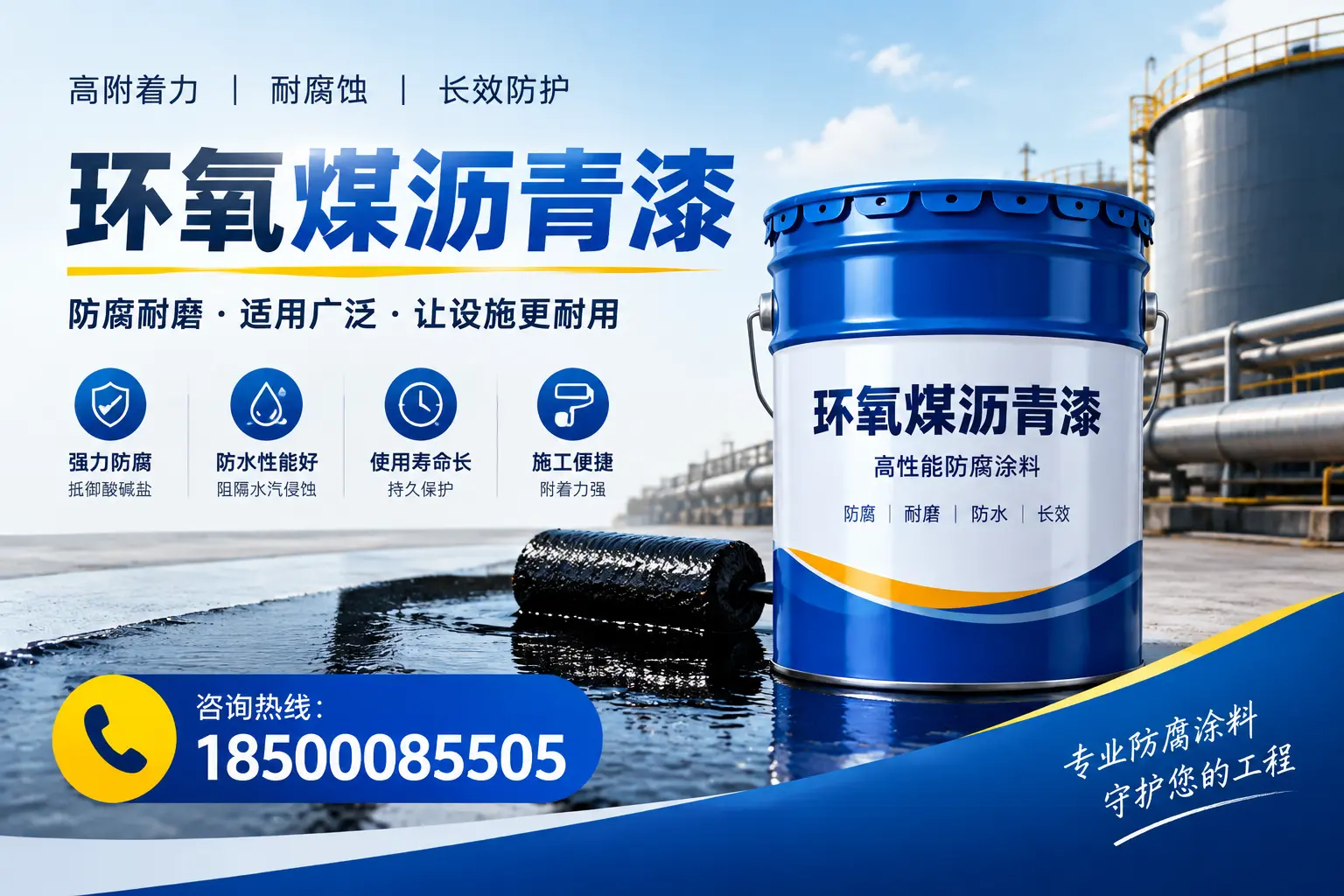 环氧煤沥青漆与其他涂料的对比分析，助力咸阳企业决策